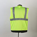 Safety Vest, ANZI Class 2, Mesh Breakaway (Med - 5 XL), Green